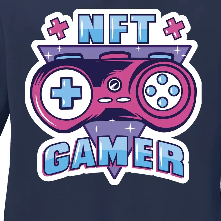 NFT Gamer Ladies Long Sleeve Shirt