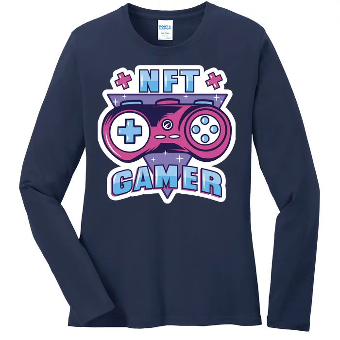 NFT Gamer Ladies Long Sleeve Shirt