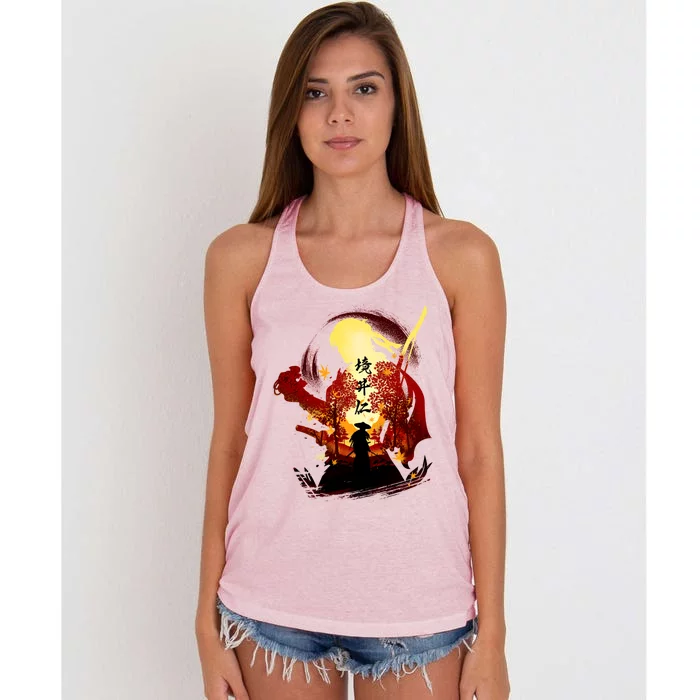 New Ghost Women's Knotted Racerback Tank