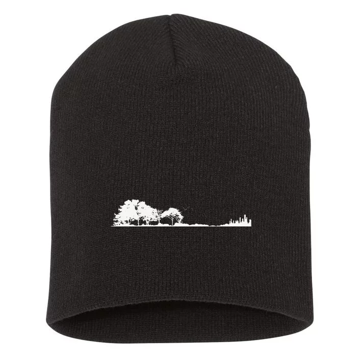 Nature Guitar Short Acrylic Beanie