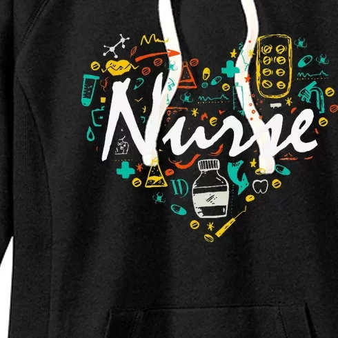 Nurse Gifts Nurse Week Gifts Cute Nurse Women's Fleece Hoodie