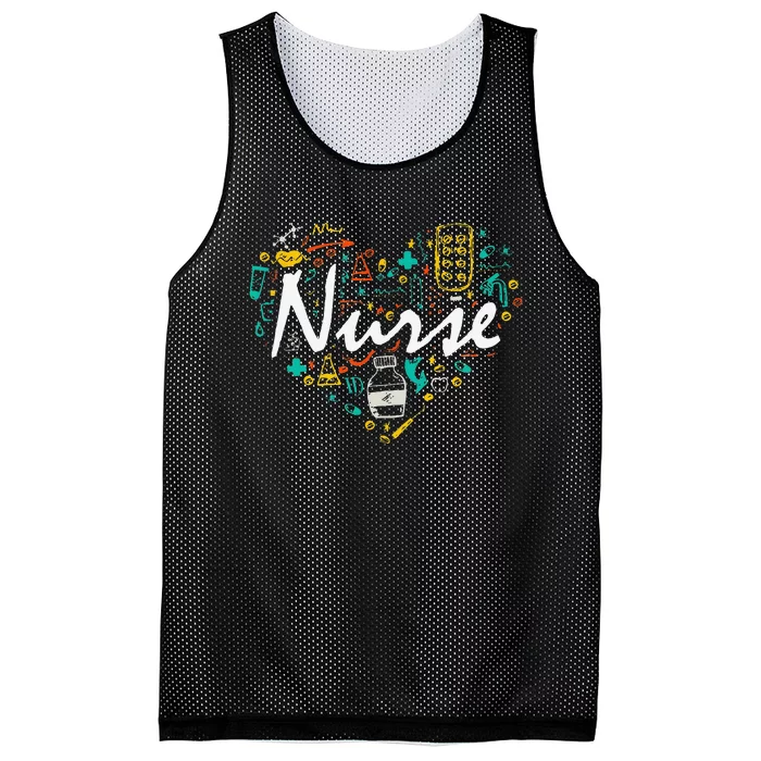 Nurse Gifts Nurse Week Gifts Cute Nurse Mesh Reversible Basketball Jersey Tank