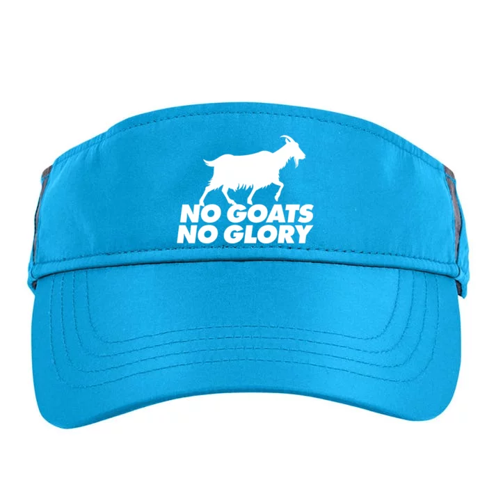 No Goats No Glory Adult Drive Performance Visor