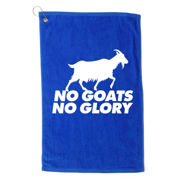 No Goats No Glory Platinum Collection Golf Towel