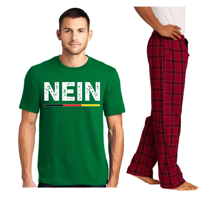 Nein German No Saying Funny Germany Vintage Pajama Set