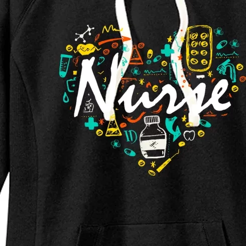 Nurse Gifts Nurse Week Gifts Cute Nurse Women's Fleece Hoodie