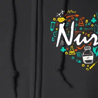 Nurse Gifts Nurse Week Gifts Cute Nurse Full Zip Hoodie