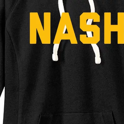 Nash Gold Nashville Tn Women's Fleece Hoodie