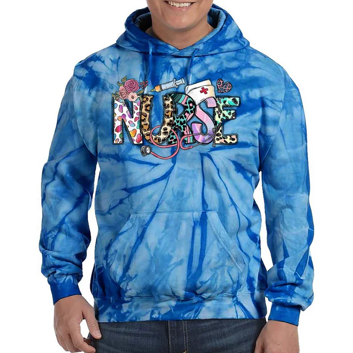 Nurse Gifts Tie Dye Hoodie