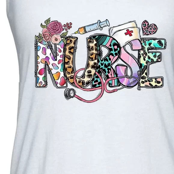 Nurse Gifts Ladies Essential Flowy Tank