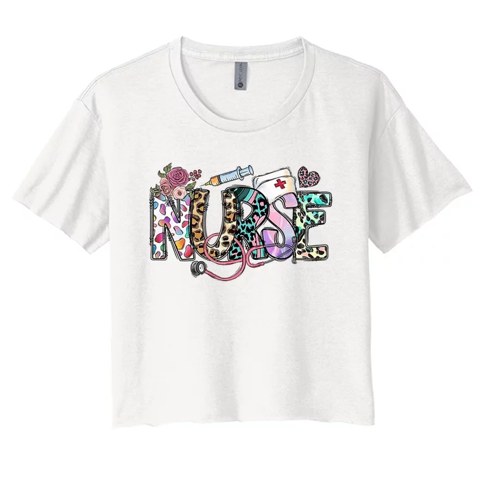 Nurse Gifts Women's Crop Top Tee