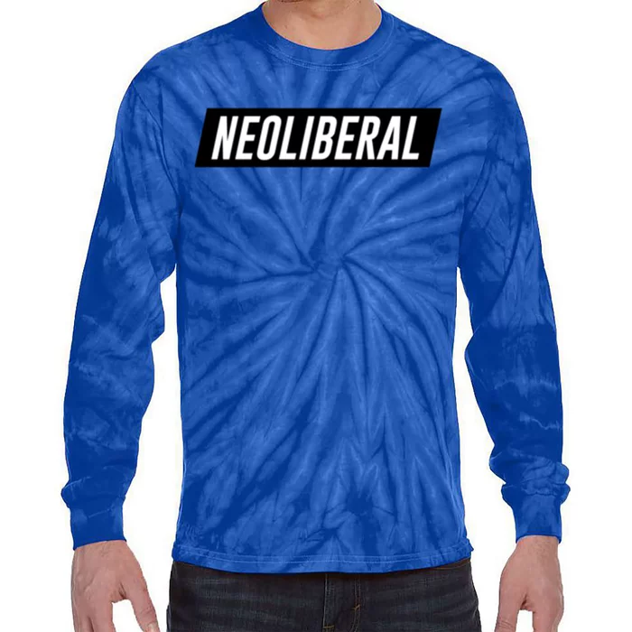 Neoliberal Gift Tie-Dye Long Sleeve Shirt