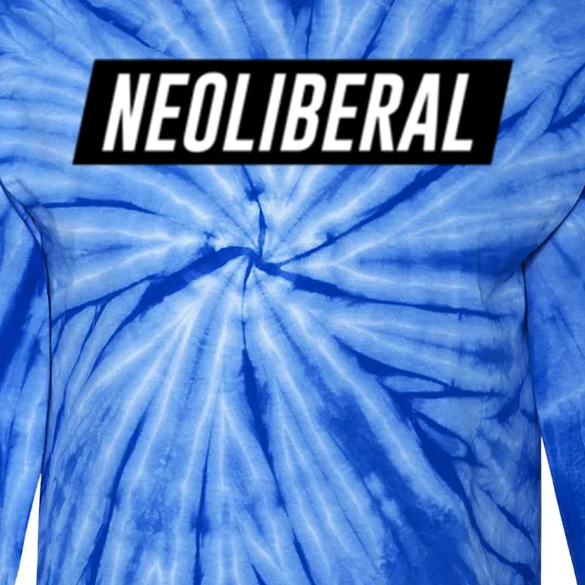 Neoliberal Gift Tie-Dye Long Sleeve Shirt