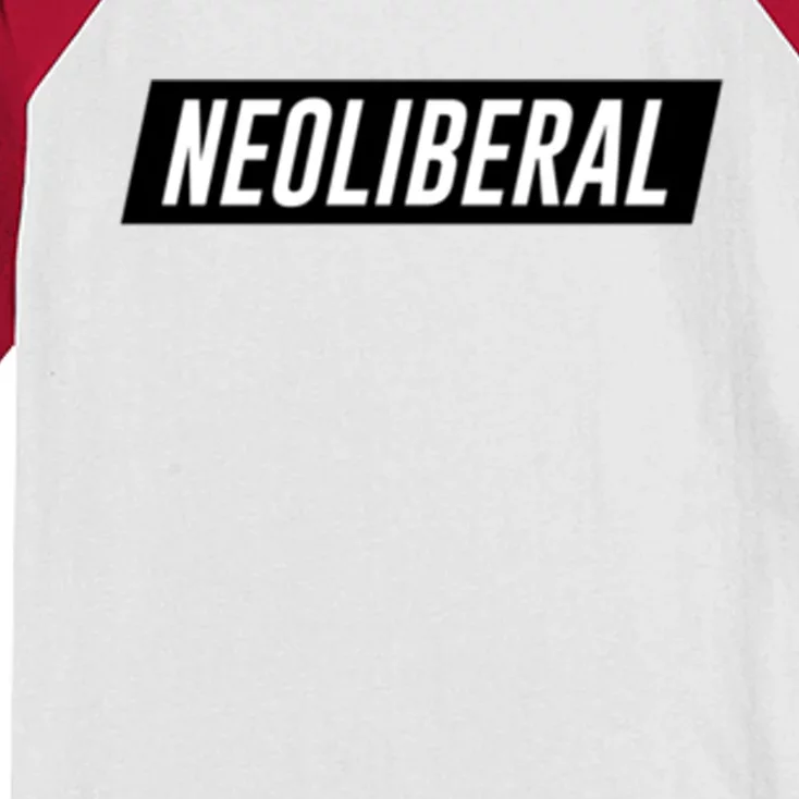 Neoliberal Gift Kids Colorblock Raglan Jersey