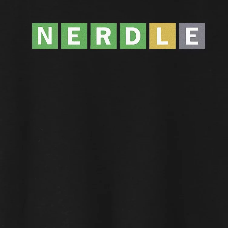 NERDLE Game Nerd Women's Crop Top Tee