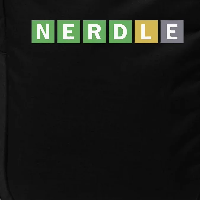 Nerdle Game Nerd Impact Tech Backpack