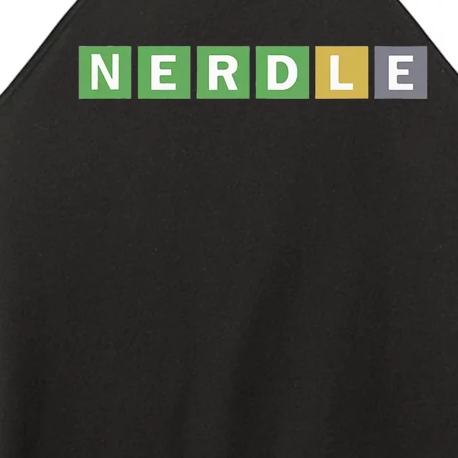 Nerdle Game Nerd Women’s Perfect Tri Rocker Tank