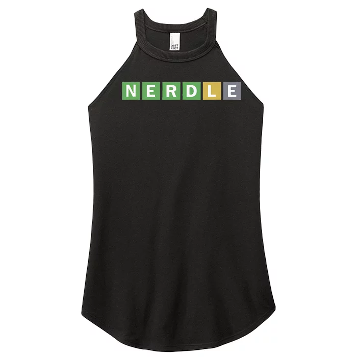 Nerdle Game Nerd Women’s Perfect Tri Rocker Tank