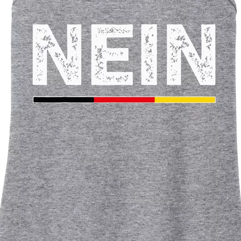 Nein German No Saying Funny Germany Ladies Essential Tank