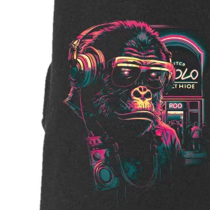 Neon Gorilla Doggie 3-End Fleece Hoodie