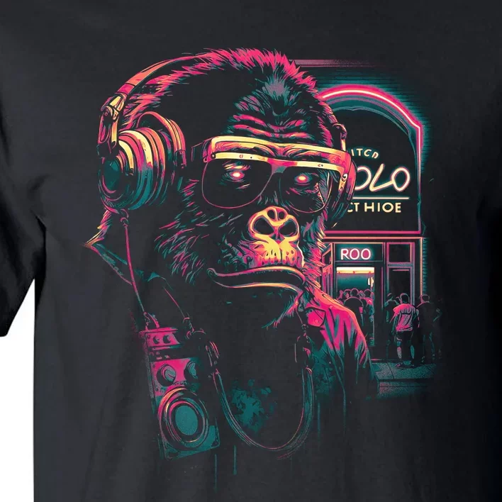 Neon Gorilla Tall T-Shirt