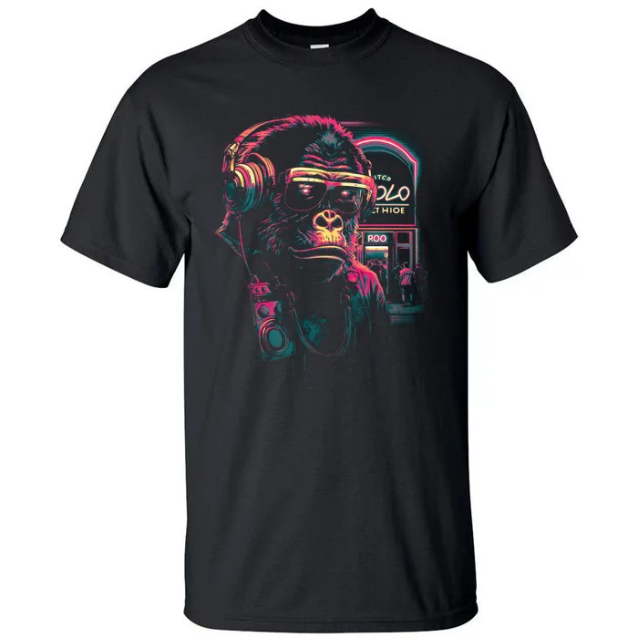 Neon Gorilla Tall T-Shirt