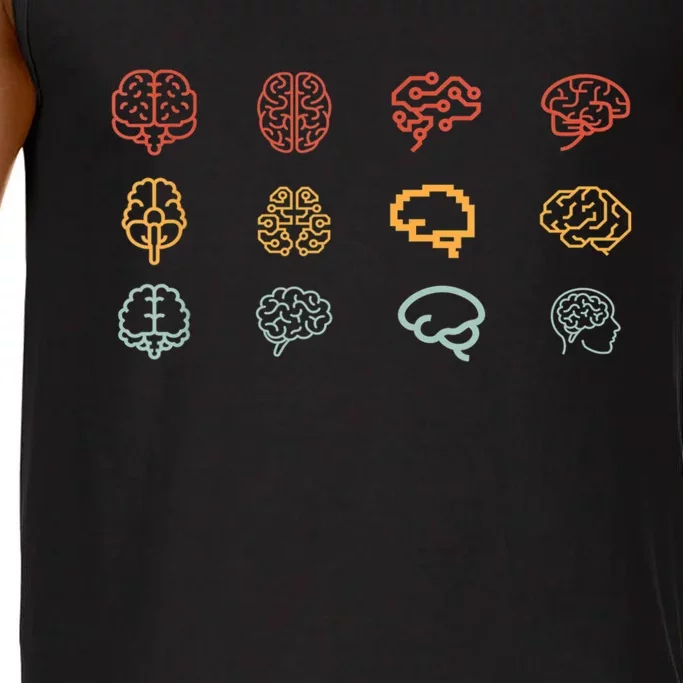 Neurologist Gift Neuroscience Retro Graphic Brain Science For Neurologist Comfort Colors® Tank Top