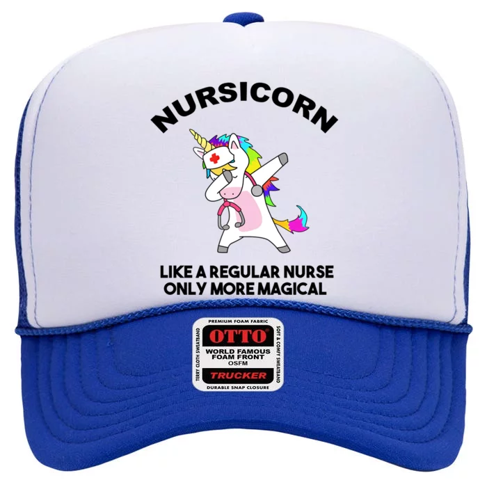 Nursicorn Gift High Crown Mesh Trucker Hat