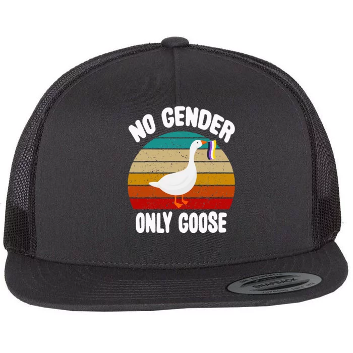 No Gender Only Goose Flat Bill Trucker Hat