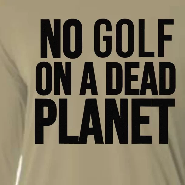 No Golf On A Dead Planet Cooling Performance Long Sleeve Crew