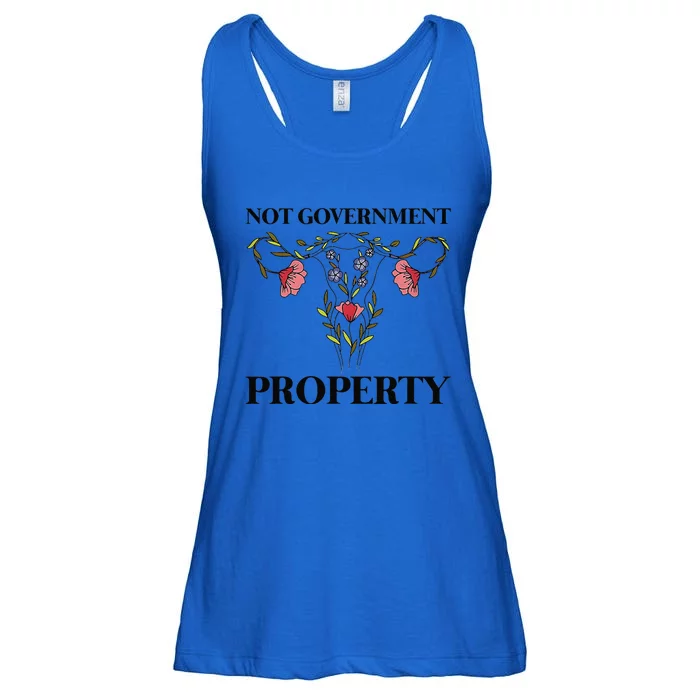 Not Government Property Ladies Essential Flowy Tank