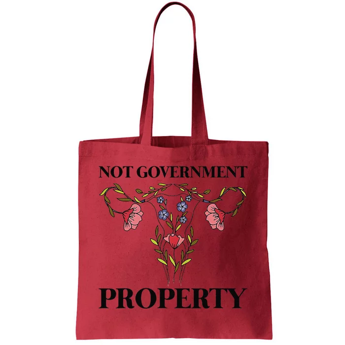 Not Government Property Tote Bag