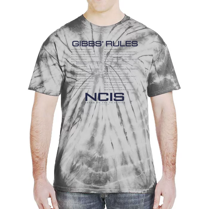 Nc.Is Gibbs Rules Tie-Dye T-Shirt