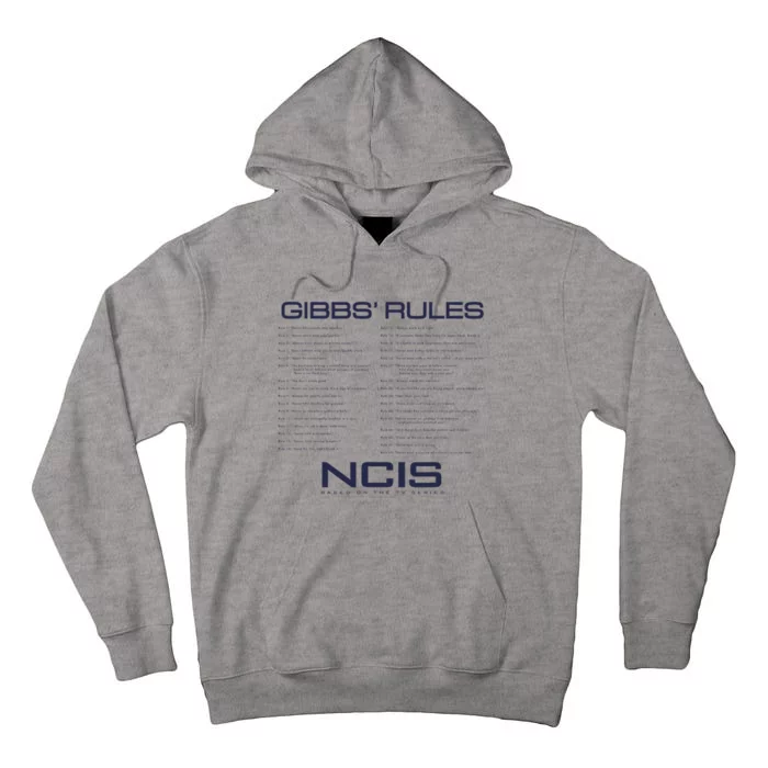 Nc.Is Gibbs Rules Tall Hoodie