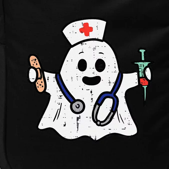 Nurse Ghost Scrub Halloween Costume For Nurses  RN Impact Tech Backpack