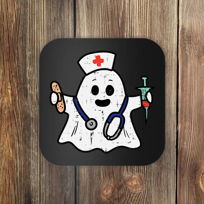 Nurse Ghost Scrub Halloween Costume For Nurses  RN Coaster