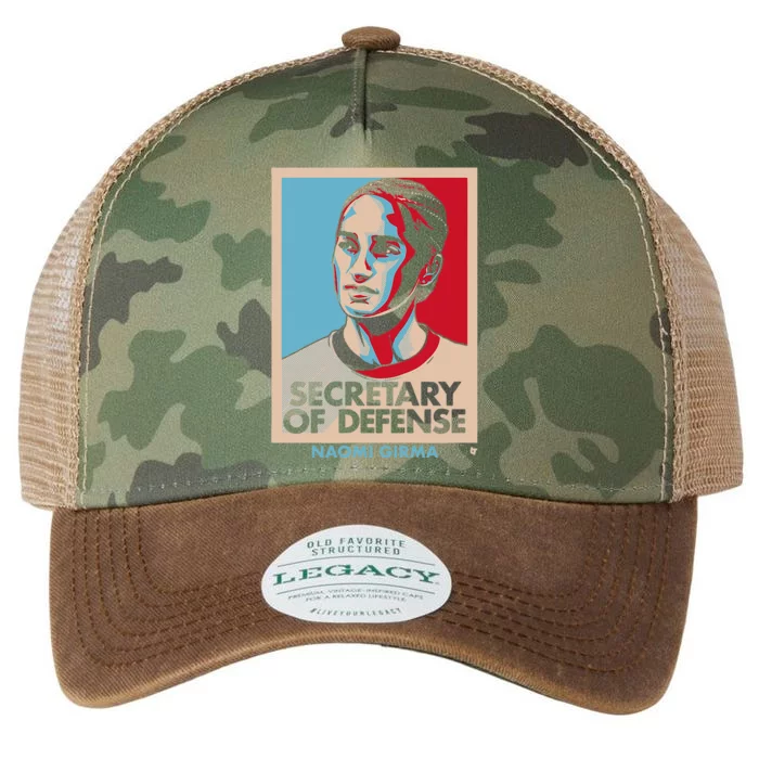 Naomi Girma Secretary Of Defense Usa Soccer Legacy Tie Dye Trucker Hat