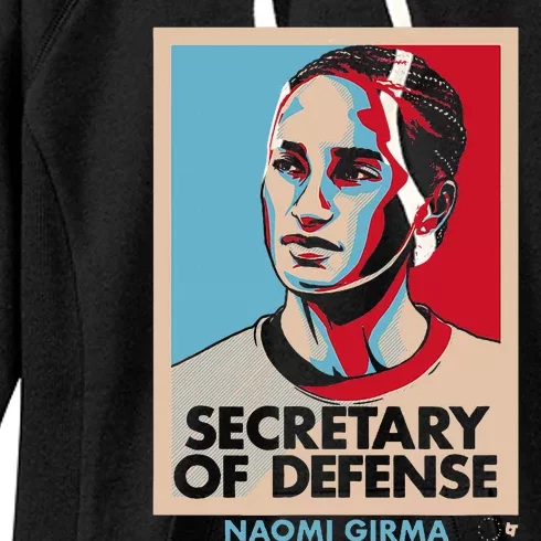 Naomi Girma Secretary Of Defense Usa Soccer Women's Fleece Hoodie