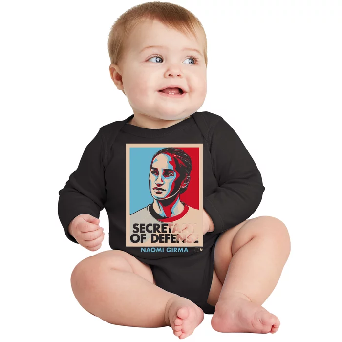 Naomi Girma Secretary Of Defense Usa Soccer Baby Long Sleeve Bodysuit