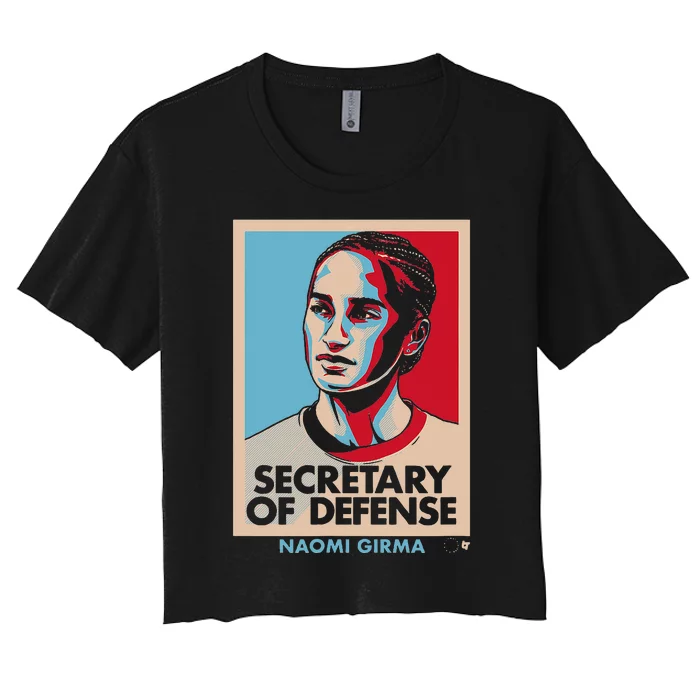 Naomi Girma Secretary Of Defense Usa Soccer Women's Crop Top Tee