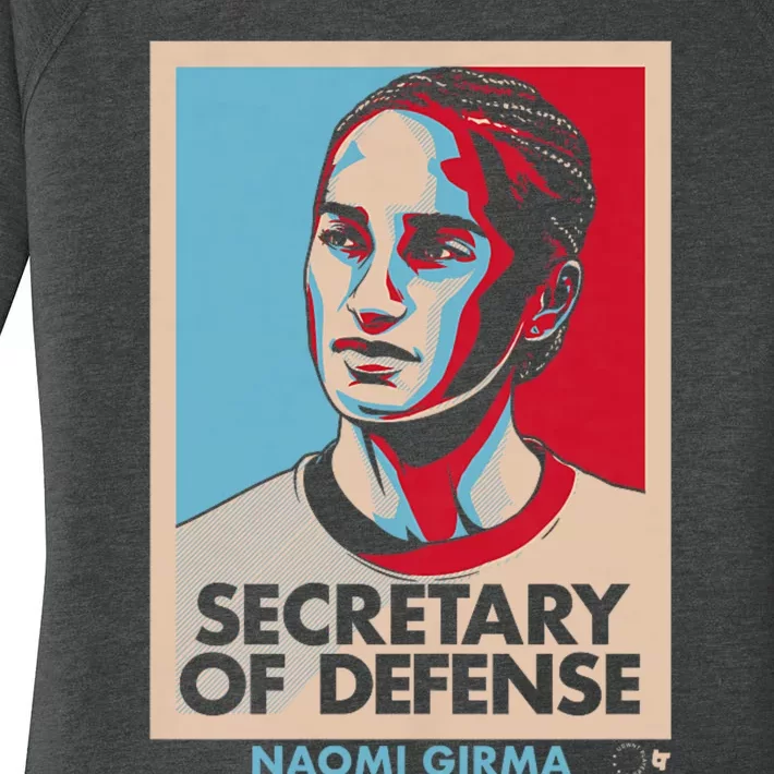 Naomi Girma Secretary Of Defense Usa Soccer Women's Perfect Tri Tunic Long Sleeve Shirt