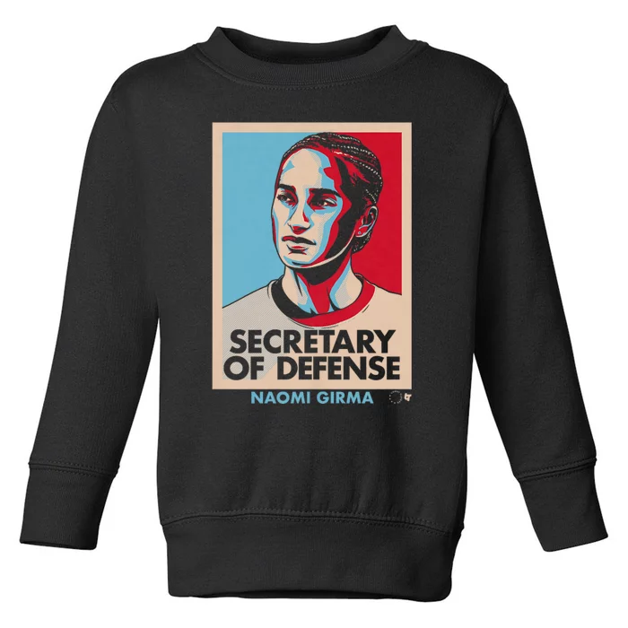 Naomi Girma Secretary Of Defense Usa Soccer Toddler Sweatshirt