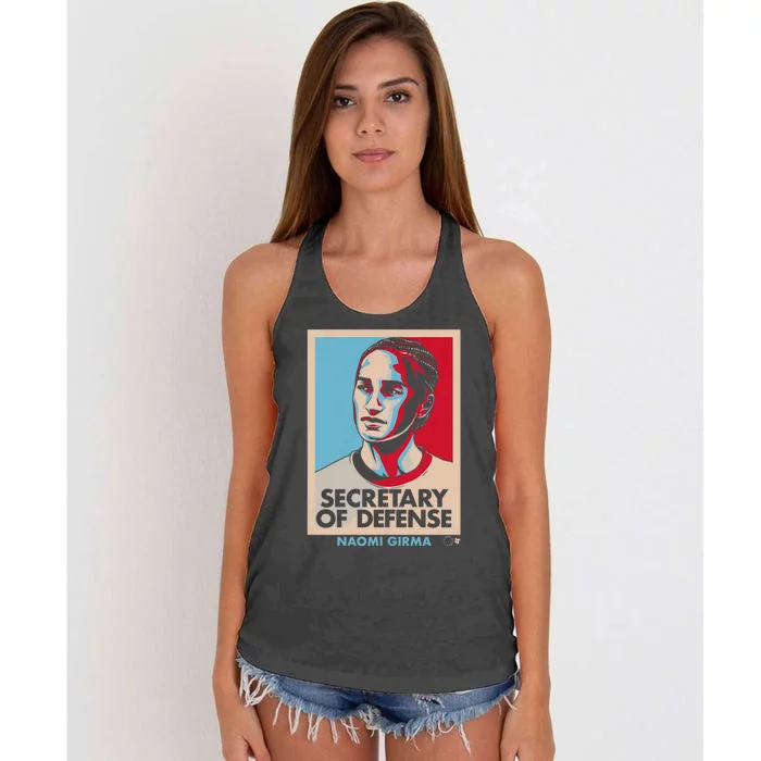 Naomi Girma Secretary Of Defense Usa Soccer Women's Knotted Racerback Tank