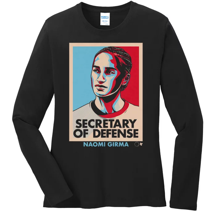 Naomi Girma Secretary Of Defense Usa Soccer Ladies Long Sleeve Shirt