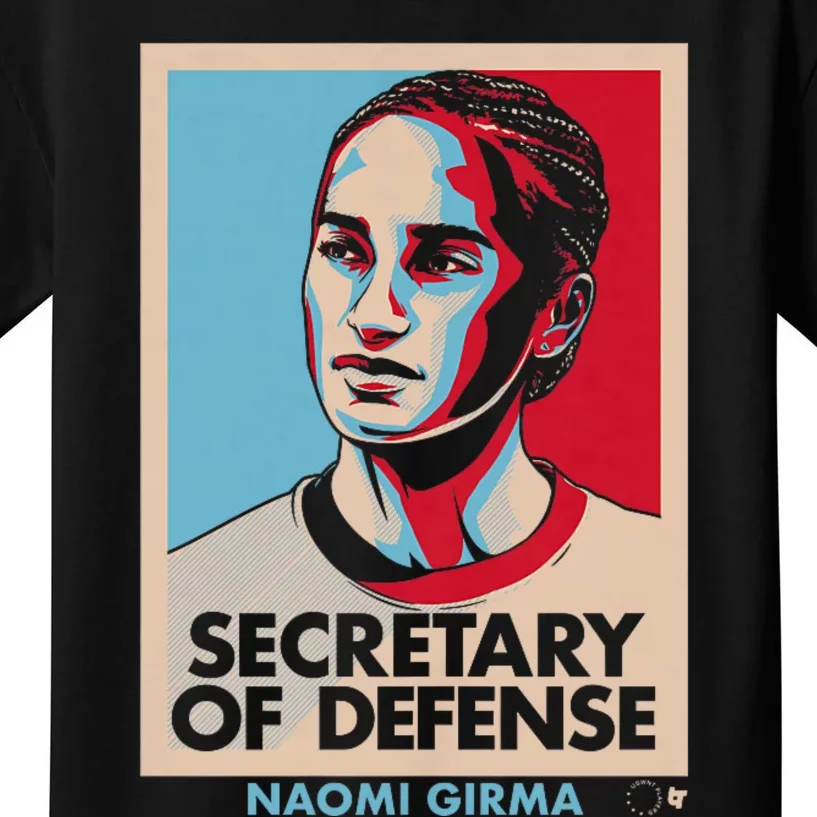 Naomi Girma Secretary Of Defense Usa Soccer Kids T-Shirt