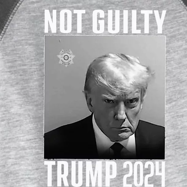 Not Guilty Trump 2024 Toddler Fine Jersey T-Shirt