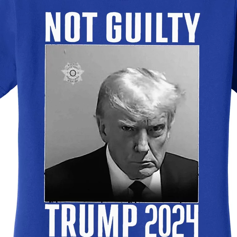 Not Guilty Trump 2024 Women's T-Shirt