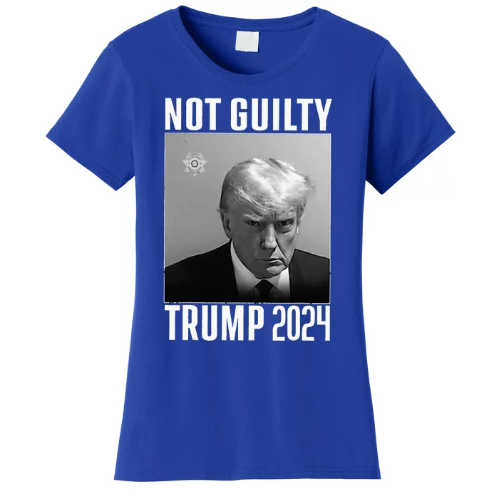 Not Guilty Trump 2024 Women's T-Shirt