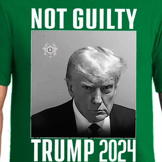 Not Guilty Trump 2024 Pajama Set