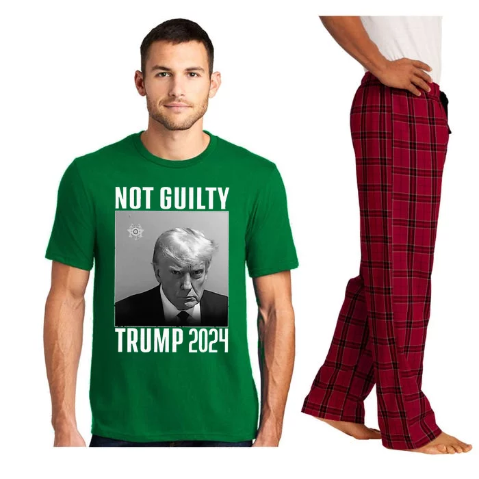 Not Guilty Trump 2024 Pajama Set